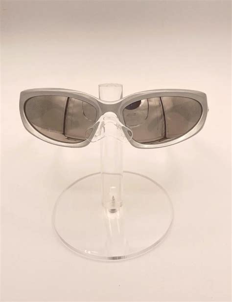 Silver Chrome Rave Techno Festival Sunglasses Kim K Glasses Shades Vinted