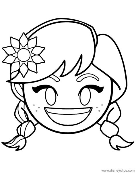 Disney Emoji Coloring Pages Printables Images And Photos Finder