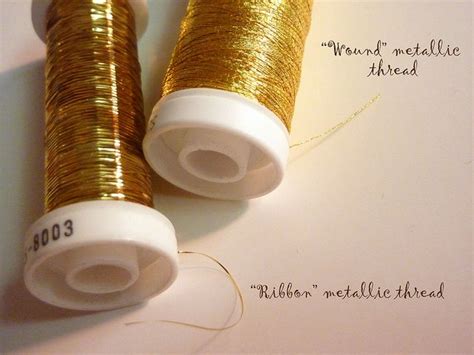 The Basics Of Metallic Thread — 13 Spools Metallic Thread Sewing