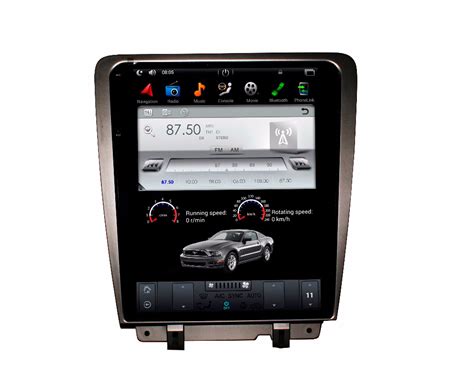 Ford Mustang 2010 2014 121 Vertical Screen Android Radio Tesla Sty