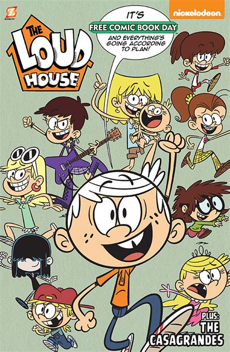 Nickalive Papercutz Announces The Loud House Special For Free Comic Book Day 2020