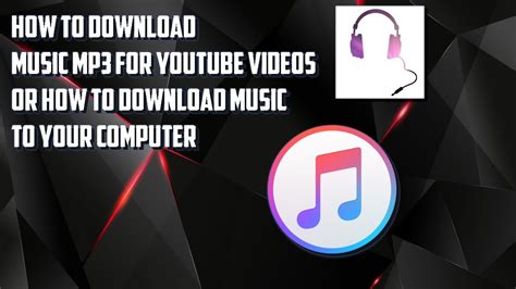 How To Download Music To Your Pc Free Youtube