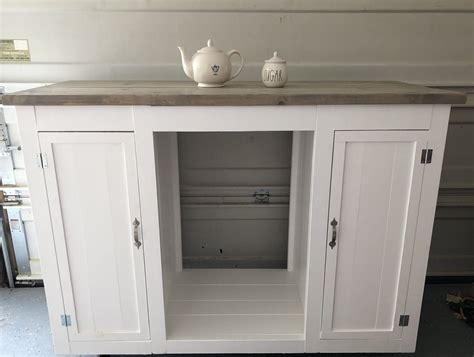 Lower cabinet, upper cabinets, countertop and a sink. Modern Style custom build Mini Fridge Cabinet with two hinged doors/ Three Bay mini Fridge ...