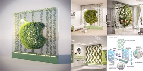 Green Partitions On Behance