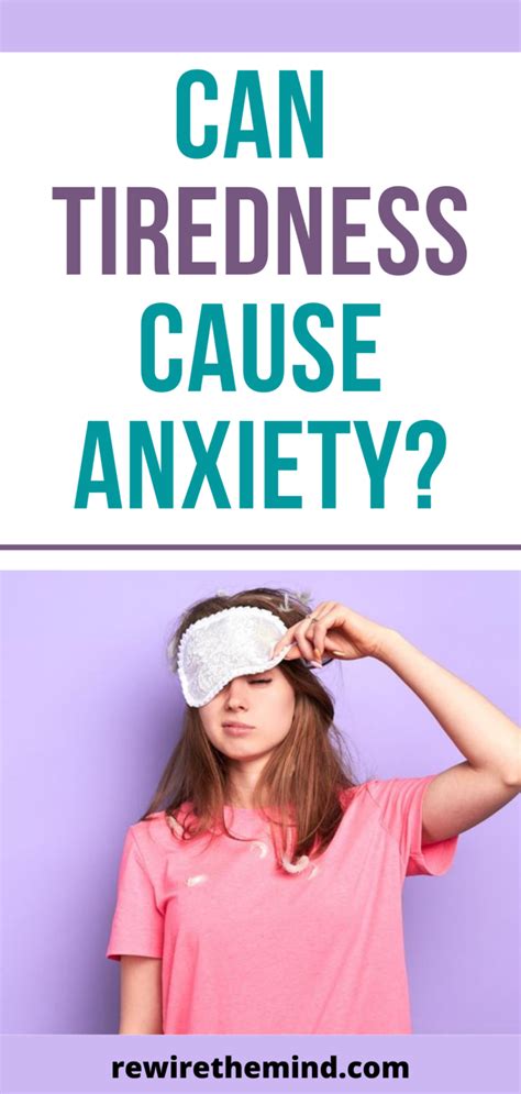 Can Tiredness Cause Anxiety Rewire The Mind Online Therapy Courses