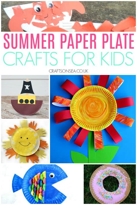 Summer Crafts Using Paper Plates Diy And Crafts