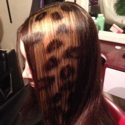 If you are finding some inspiration for your leopard or cheetah nail design, just stay. Cheetah print hair | Cheetah print hair, Leopard print ...