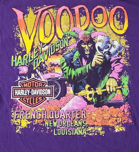 Harley Davidson Voodoo French Quarter New Orleans La Gem