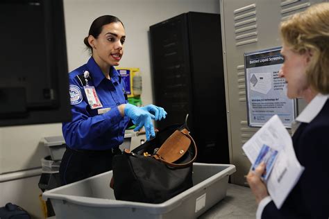 TSA Security Screening Process At Airports