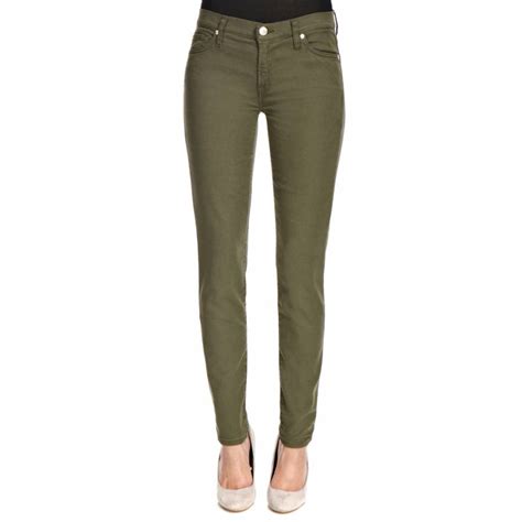 olive green the skinny stretch jeans brandalley