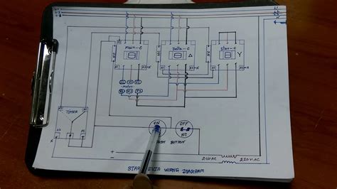 We can now solve simple series, parallel or bridge type resistive networks using kirchhoff´s circuit laws, mesh current analysis. Star delta starter motor control with circuit wiring ...