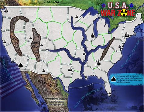 Usa War Zone Hd Map