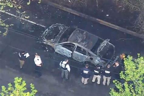 Mystery As Two Severely Burned Bodies Found Inside Burning Car Near