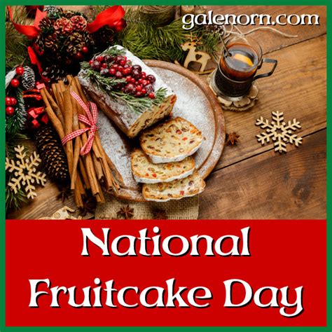 Blogmas National Fruitcake Day Yasmine Galenorn