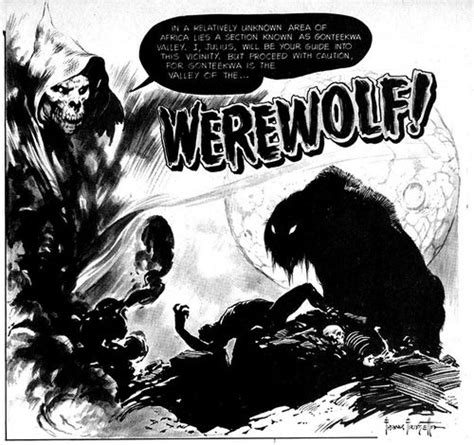 Old Creepy Comic From The 60s By Frank Frazetta Creepy Comics Horror