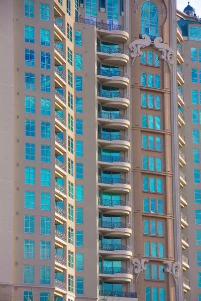 Balconies On Modern Luxury Condo Tower Stock Image Everypixel