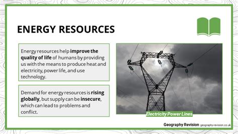 Energy Management Gcse Geography Resources And Revision