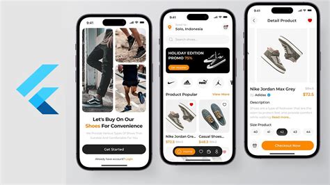 Flutter Ecommerce App Flutter Tutorial For Beginners Flutter Apps Youtube