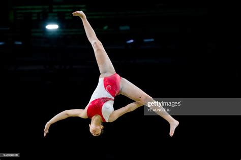 Sana Grillo Of Malta Competes On The Balance Beam During The Womens