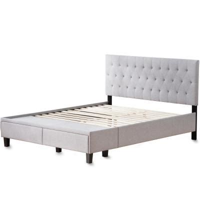 The shalini platform bed is your ticket to a total bedroom transformation. Storage - Full - Beds - Bedroom Furniture - The Home Depot