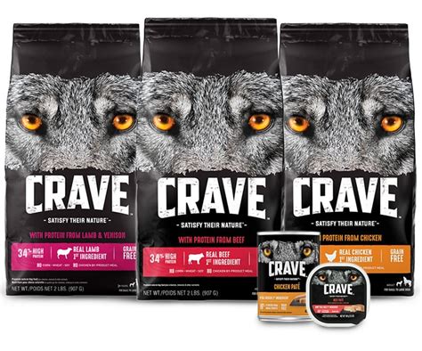 They're soft, smelly, and easily cut into easy serving only the good stuff! Crave Dog Food Review 2020 - Complete Guide - Woof Whiskers