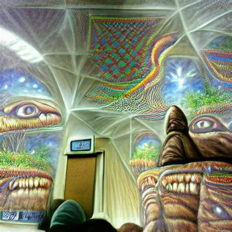 Dmt Waiting Room Point Of View Ai Generated Artwork Nightcafe Creator
