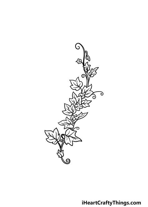 How To Draw Vines With Flowers In 3d Bosworth Himentionce