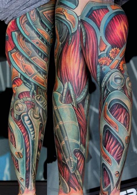 83 Cool Sleeve Tattoo Ideas For Men Biomechanical