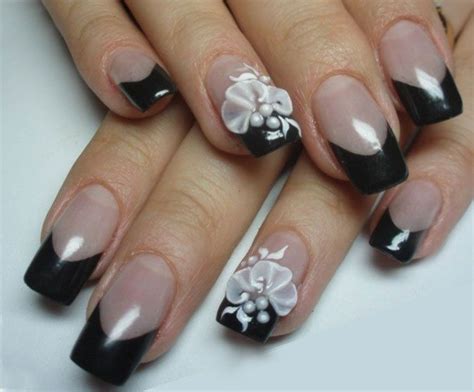 Cool Black French Nail Art Designs That Drop Your Jaw Off In 2022