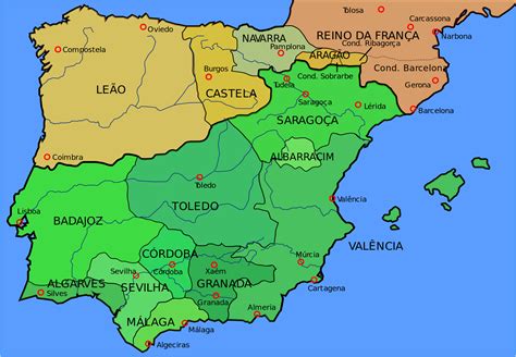 Iberian Peninsula On Map My Blog
