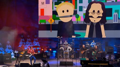 South Park 25th Anniversary Concert Photos Geddy Lee And Alex Lifeson