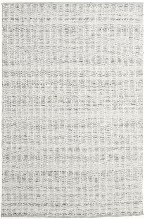 Alva Grey White 200 X 300 Cm Wool Rug Rugvista