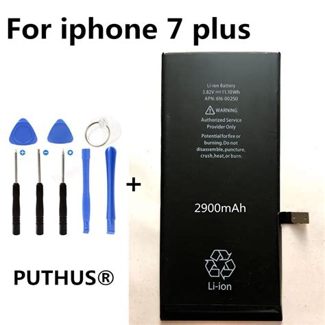 New For Iphone 7 Plus Battery 0 Cycle 38v 2900mah Internal Li Ion