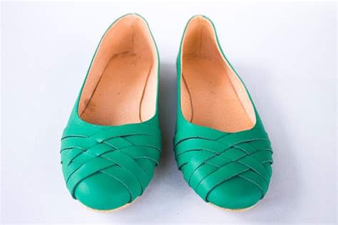 Kelly Green Ballet Flats Womens Shoes All Sizes Any Color On