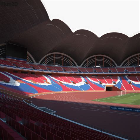 Rungrado 1st Of May Stadium 3d Model Architecture On Hum3d