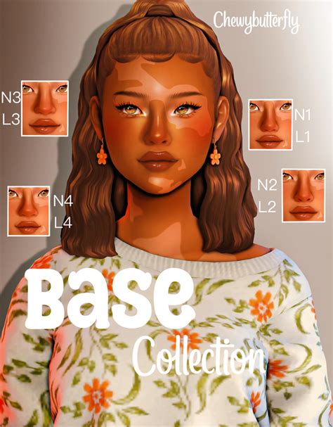 Base Collection Presets Chewybutterfly On Patreon The Sims 4 Skin