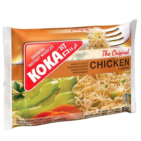 Koka Instant Noodles Chicken Flavour 85g Groceries Bandm