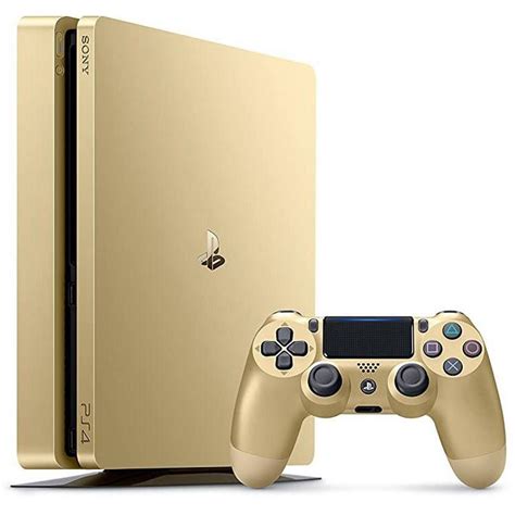 Playstation 4 Slim Gold 1tb Gamestop Premium Refurbished Gamestop