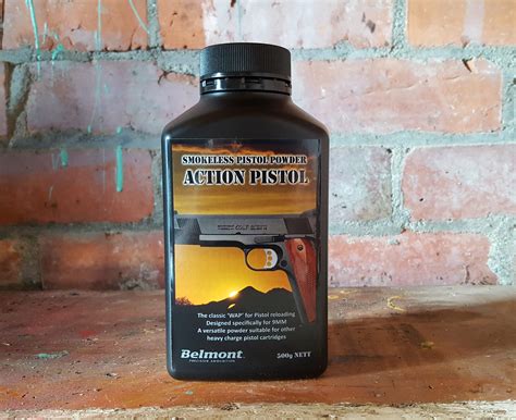 Magnum Pistol Powder Wc 296 500 Grams Belmont Ammunition