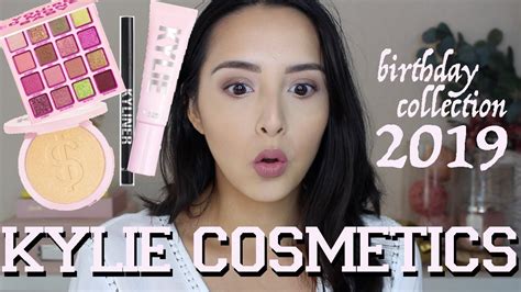 Review Kylie Cosmetics Birthday Collection 2019 🎉 Masanti Youtube