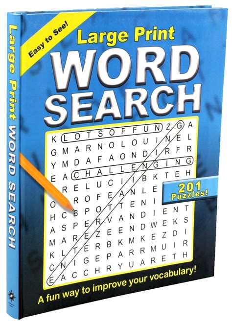 Large Print Word Finds Word Search Puzzle Book Puzzl Https Sexiz Pix