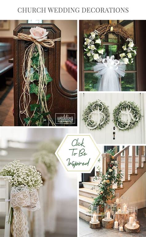 45 Breathtaking Church Wedding Decorations ️ We Make A Great List Of