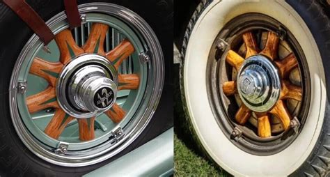 1920s 1930s Accessory Wire Wood Spoke Wheel Tire Hub Cap Vintage