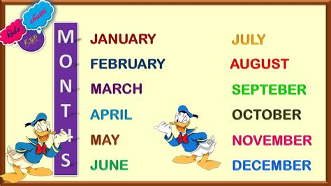 Months 12 Month Names January February March Month Name In