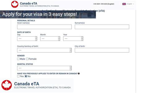 Online Canada Visa Footer Links
