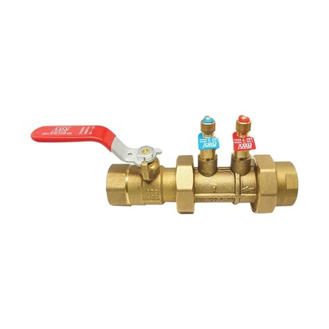 9907ibv Series Straight Dzr Brass Automatic Balancing Valve With
