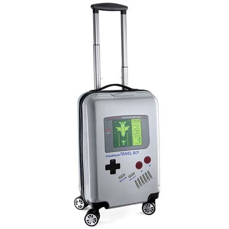 Travel Boy Gameboy Inspired Carry On Luggage Gadgetsin