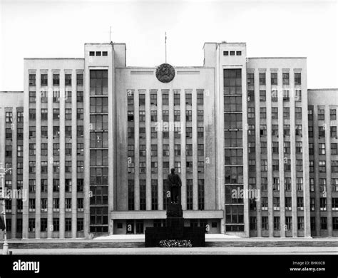 Geography Travel Belarus Minsk Buildings Government Building