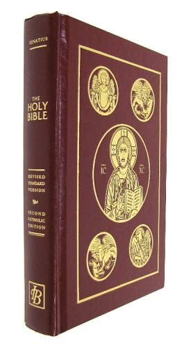 Catholic Bible Ignatius 2nd Edition Rsv Leather Isbn 9780898709360