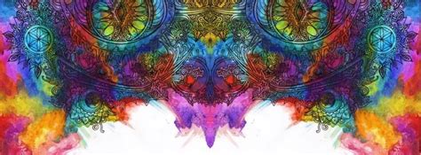 Artistic Psychedelic Painting Facebook Cover Facebook Cover